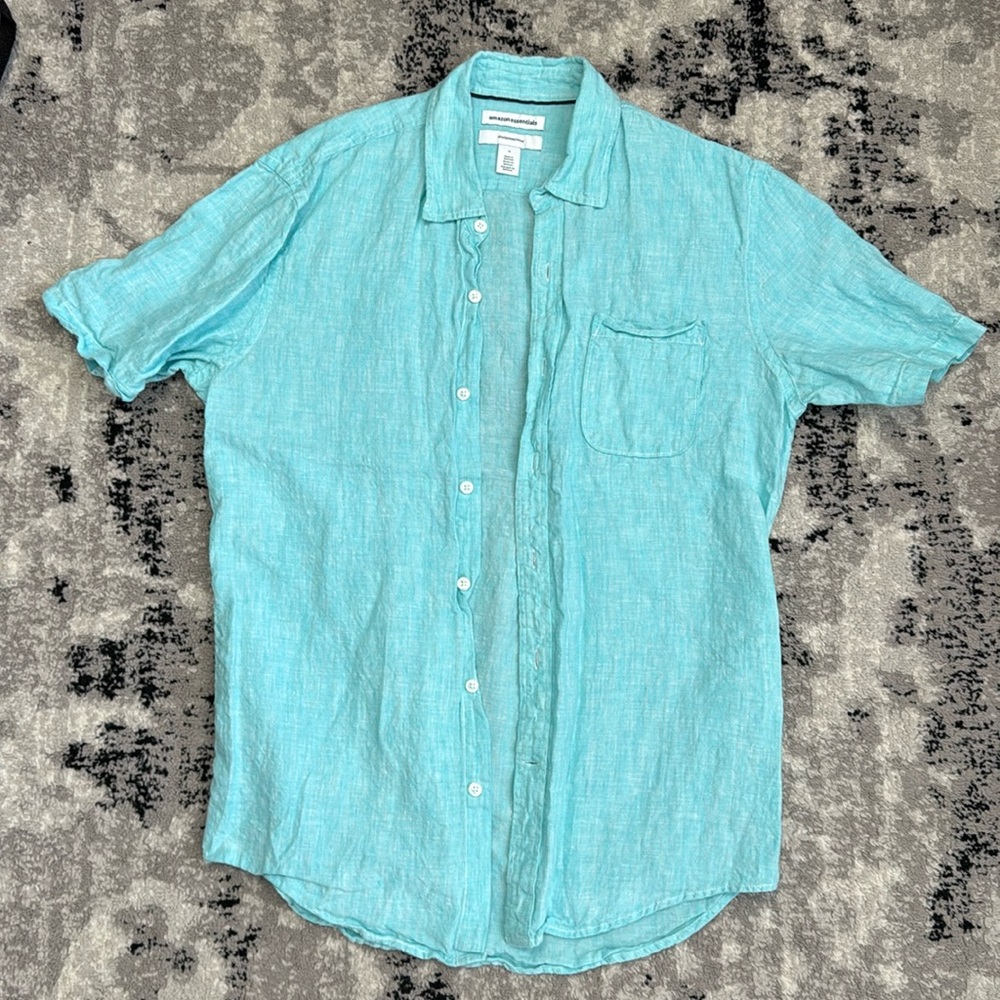 Amazon essentials button up shirt